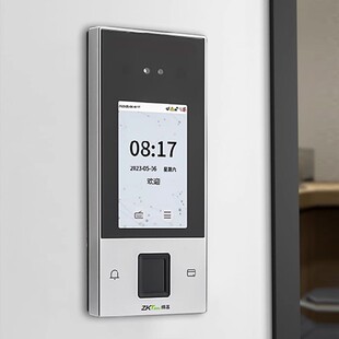 中控熵基NFACE128人脸指纹考勤门禁一体机面部刷卡打卡机网络U盘