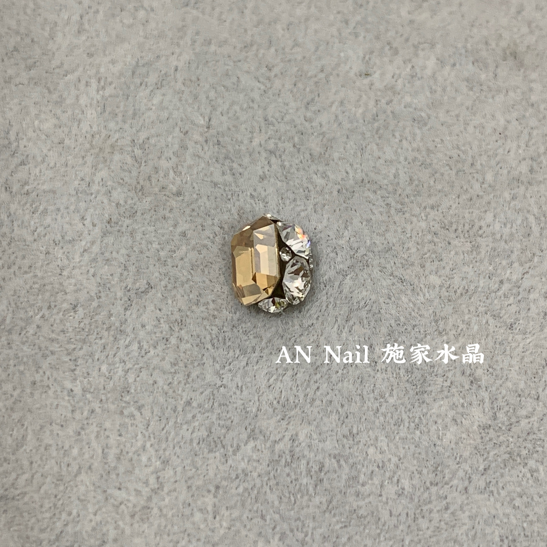 进口施家钻美甲钻奥钻饰 施华洛  4600金色魅影长八角8*6的主钻
