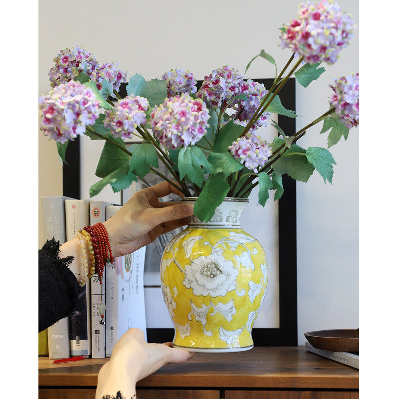 手绘青花瓷富贵好寓意