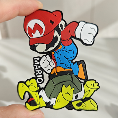 SuperMario超级玛丽旋转冰箱贴.501.马里奥