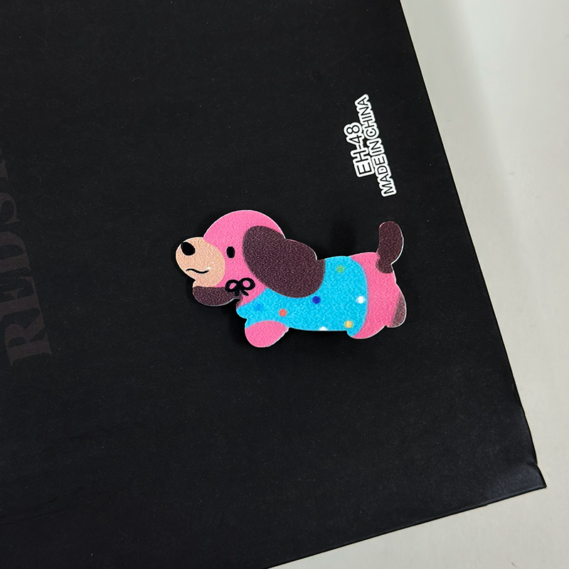 儿童可爱小狗发夹女童卡通夹碎发刘海夹子宝宝侧边鸭嘴夹头饰发饰