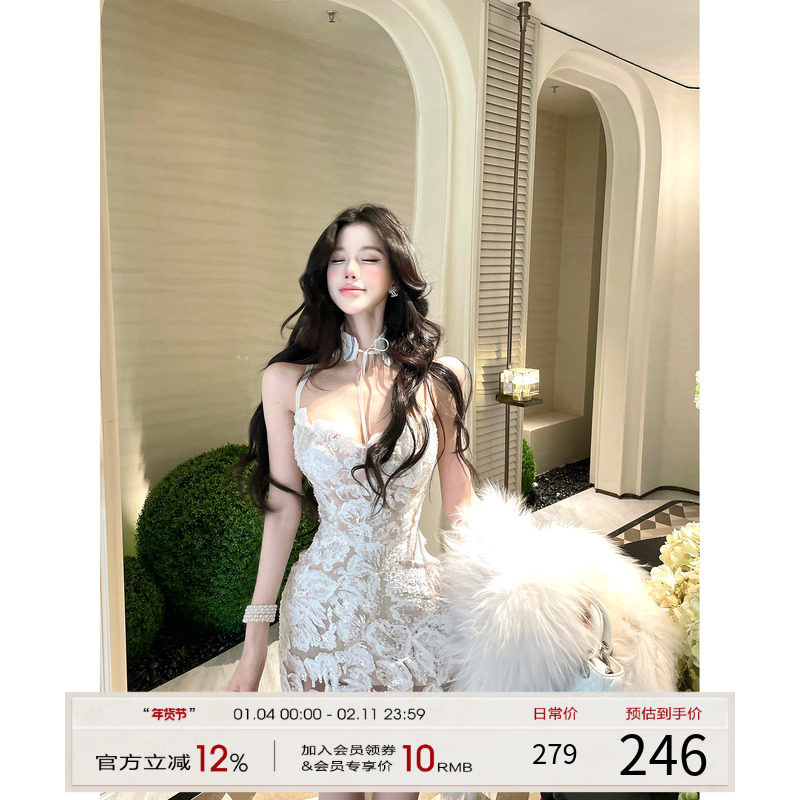 ��ɫ����ȹ XS �ҳ��˵� ��ʽ��������ȹŮ2025�����¿�߼��а���ȹĨ��ȹ�� 237Ԫ