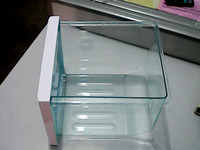 海尔冰箱原装配件冷冻上抽屉浅绿色BCD-602WM BCD-552WYJ L