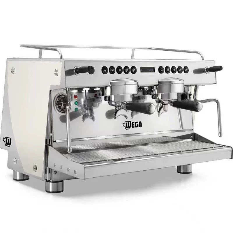 WEGA ROVER半自动咖啡机电控商用进口带萃取显示屏电控双头咖啡机