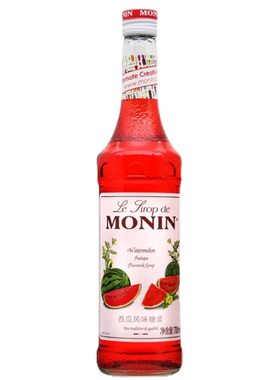 莫林MONIN西瓜风味糖浆玻璃瓶装