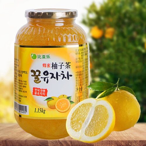 韩国比亚乐蜂蜜柚子茶1150g