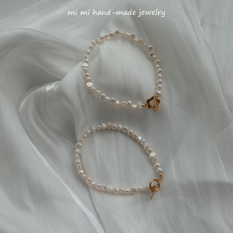 mimi美国14k注金复古风淡水珍珠