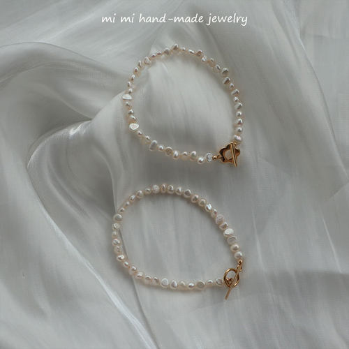 mimi美国14k注金复古风淡水珍珠