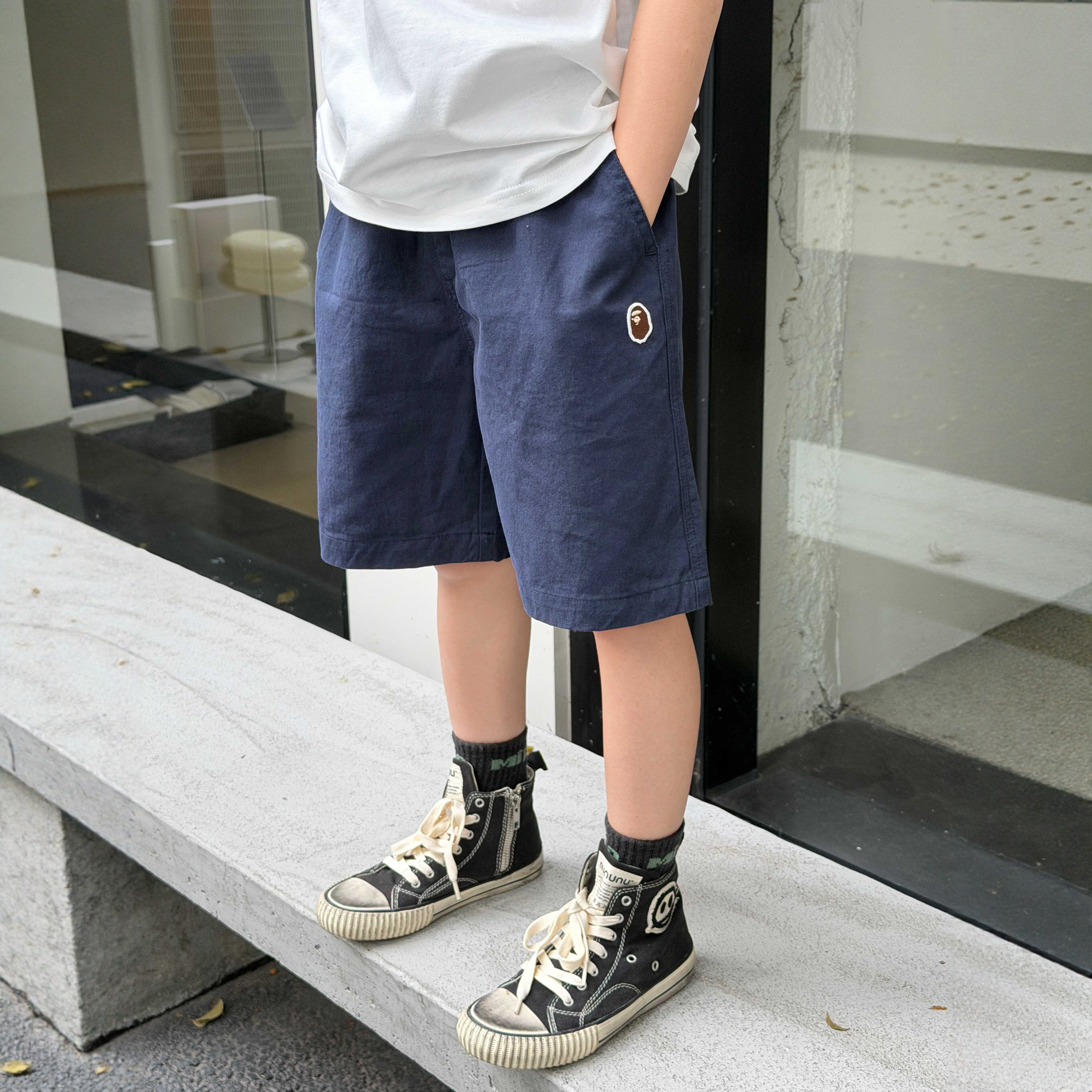男女童短裤2026夏装新款潮洋气大童中小童宝宝纯棉休闲五分休闲裤