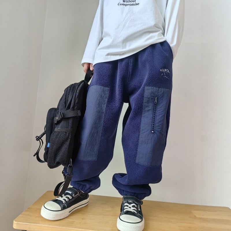 男女童裤子2025冬装新款潮洋气大童中小童宝宝加绒加厚运动裤卫裤,童装/婴儿装/亲子装,裤子,淘宝优惠券,粉丝福利购,淘宝优惠卷