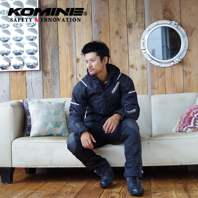 日本摩托车komine保暖