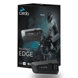 Edge摩托车头盔蓝牙耳机JBL机车无线对讲机一体式 Cardo Packtalk