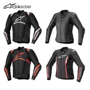 A星alpinestars骑行服机车皮夹克防摔皮衣机车服MISSILE V2男女V3