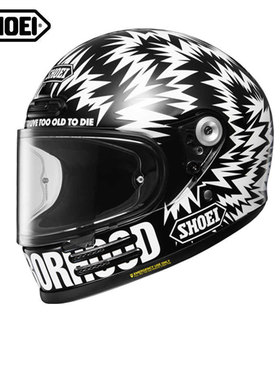 日本SHOEI头盔GLAMSTER复古巡航攀爬骑行哈雷拿铁摩托车全盔自由