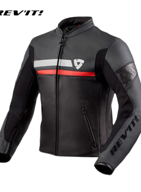 REVIT Mile里程休闲皮夹克摩托车骑行服机车皮衣赛车衣点火男防摔