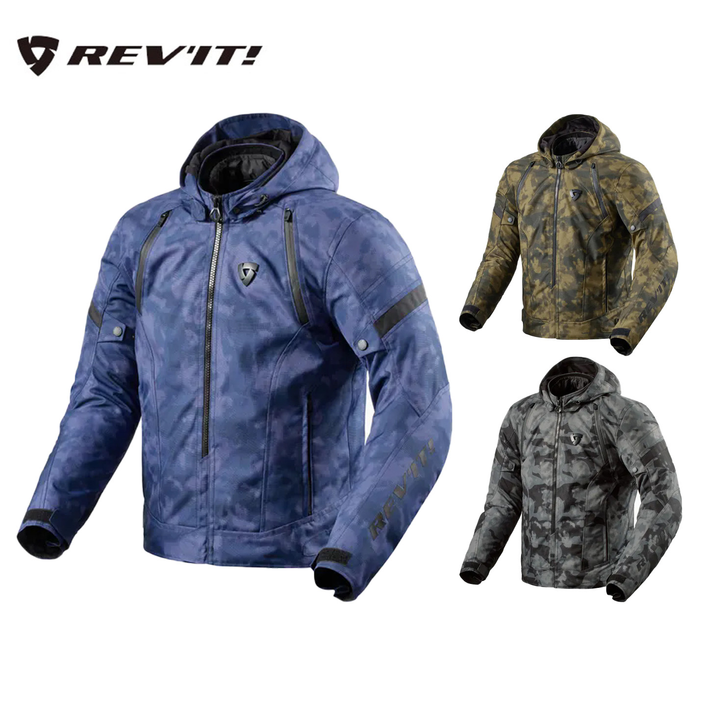 REVIT闪耀3竞速夹克摩托车赛车服骑行男女冬季保暖防水