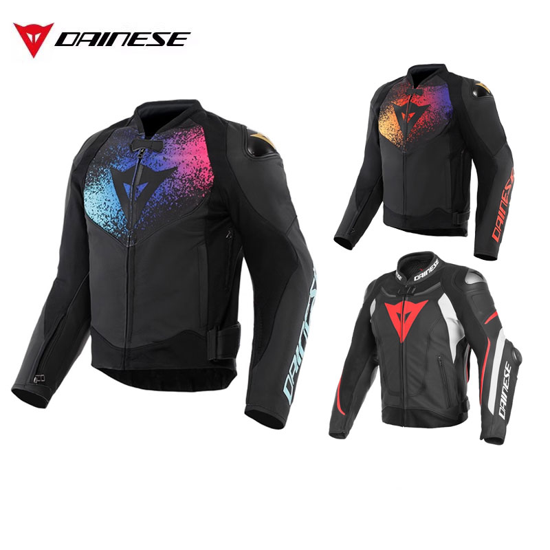 DAINESE 丹尼斯SPORTIVA机车摩托车骑行服防摔防风夹克皮衣裤子男