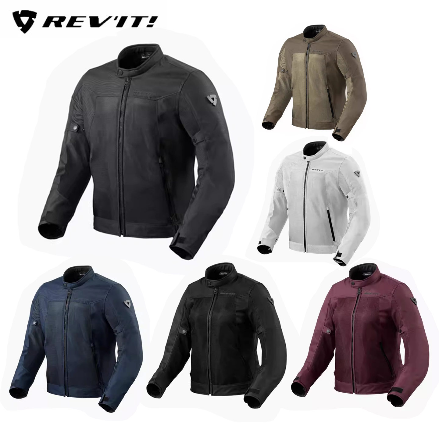 REVIT日食2摩托车骑行服日蚀休闲骑行裤摩旅机车裤夏季网眼男女士