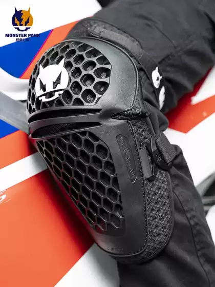 Alien Snail's Monster Park Knee Pads Motorcycle Protective Gear Spring/Summer Motorcycle Equipment Hj002 Anti-Fall Breathable