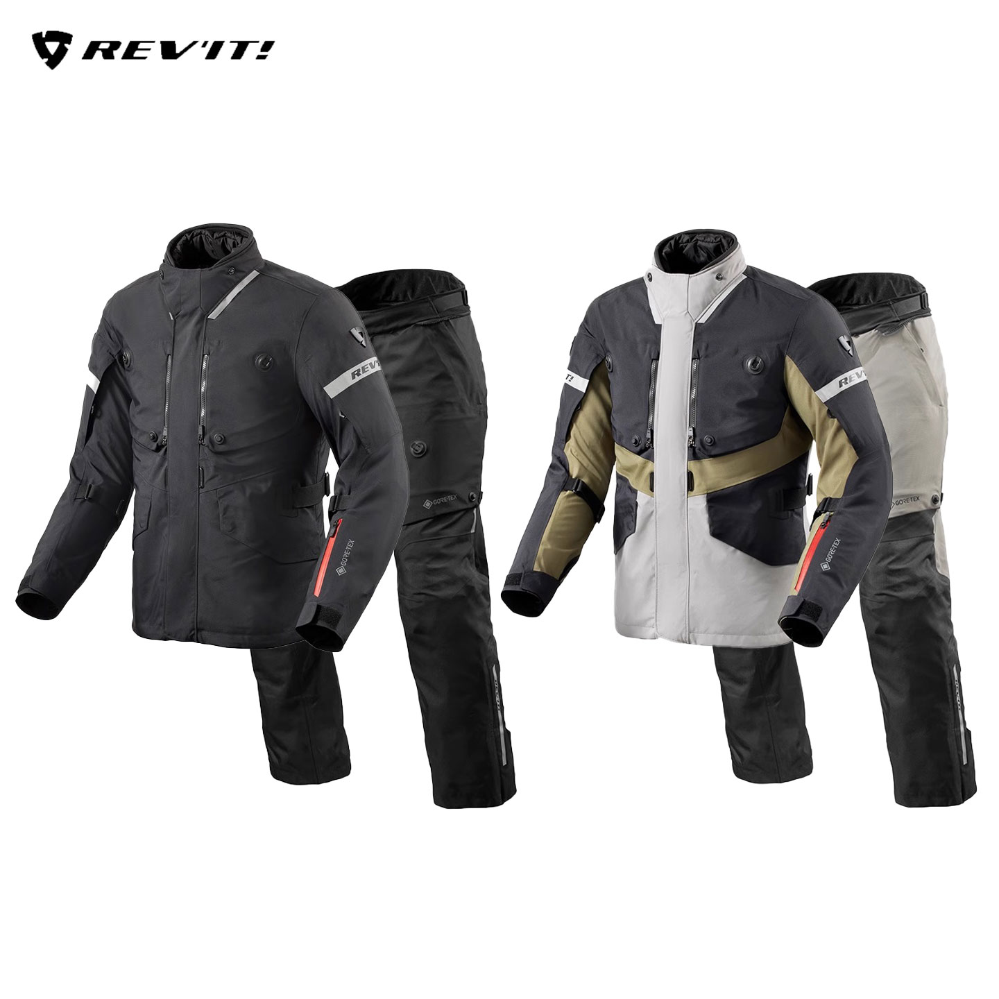 REVIT海王星3摩托车冬季骑行服拉力服套装男保暖防水透气GTX摩旅