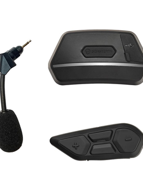 德国舒伯特Cardo款SC Edge摩托车对讲机C5/E2/S3头盔蓝牙耳机SC2