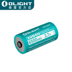 OLIGHT傲雷原装32650/18500定制大容量锂电池掠夺者/奥丁mini电池