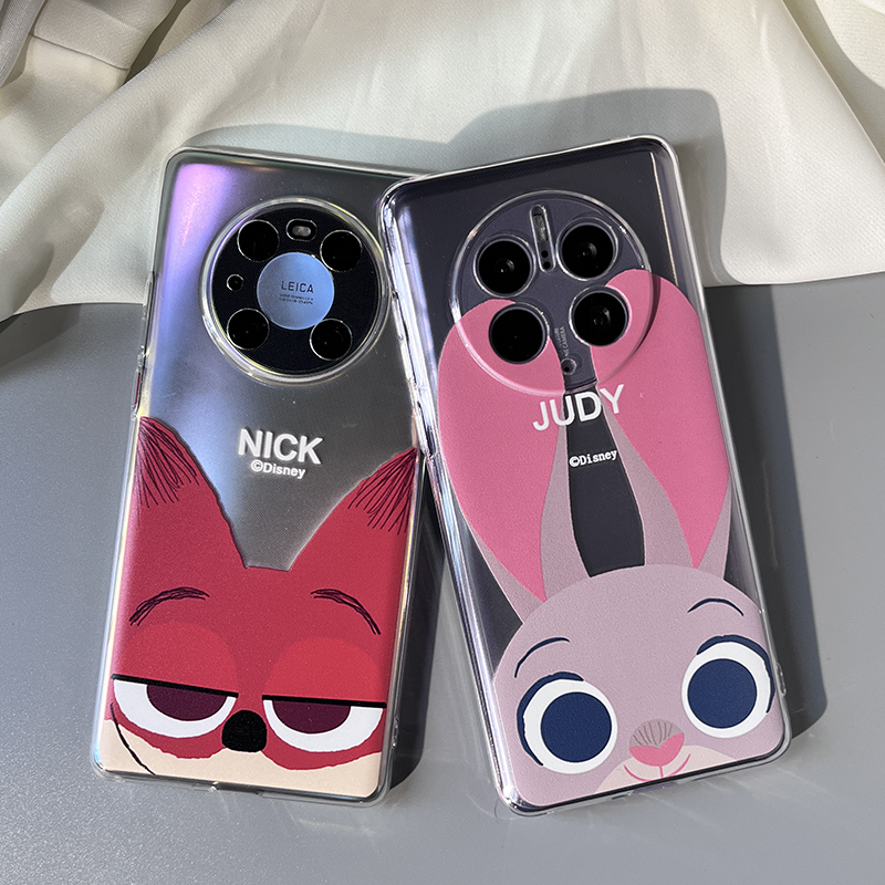 华为mate50pro荣耀软壳卡通硅胶
