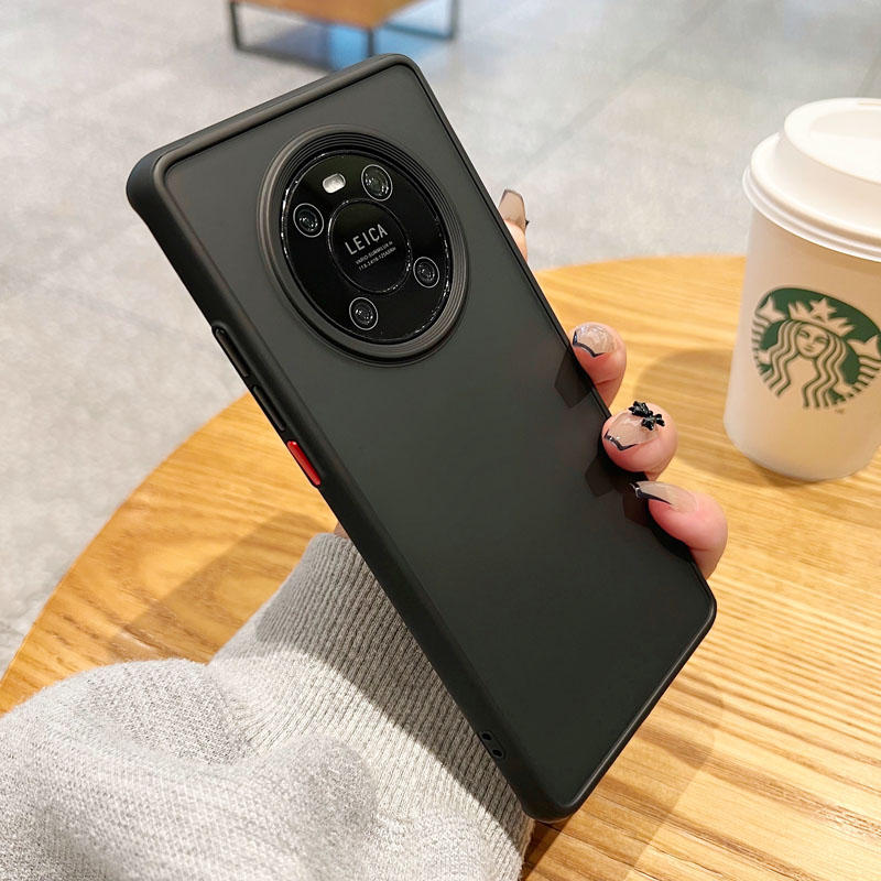 简约华为mate40pro磨砂硅胶套