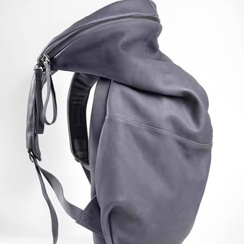 苹果笔记本双肩真牛皮电脑包