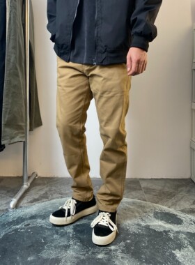日系复古阿美咔叽小直筒裤男士纯棉显瘦休闲裤四季款百搭长裤 356