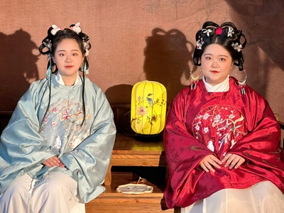 刺绣适中闺蜜装汉服显瘦