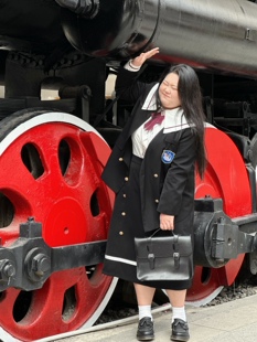 （现货）大康原创设计【大鹅叼花】英伦风制服 全套颂领结