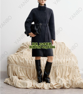 加微发图订金代购 妍B 国内专柜正品 新款 大衣104677 25冬季