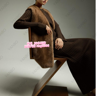 加微发图订金代购 妍B 国内专柜正品 新款 皮毛一体092872 25冬季