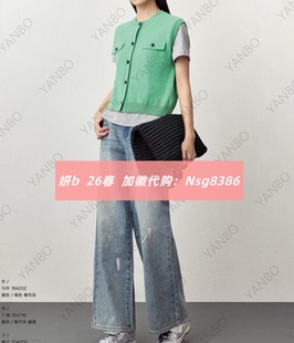 加微发图订金代购 国内专柜正品 184202 26春新款 妍b