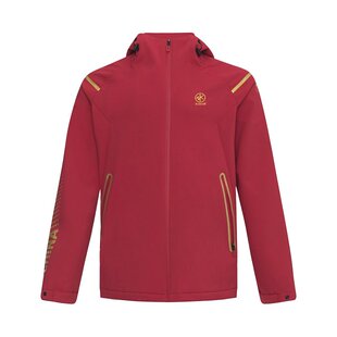 洲克男女通用女童男童同款冲锋衣领奖服队服保暖外套