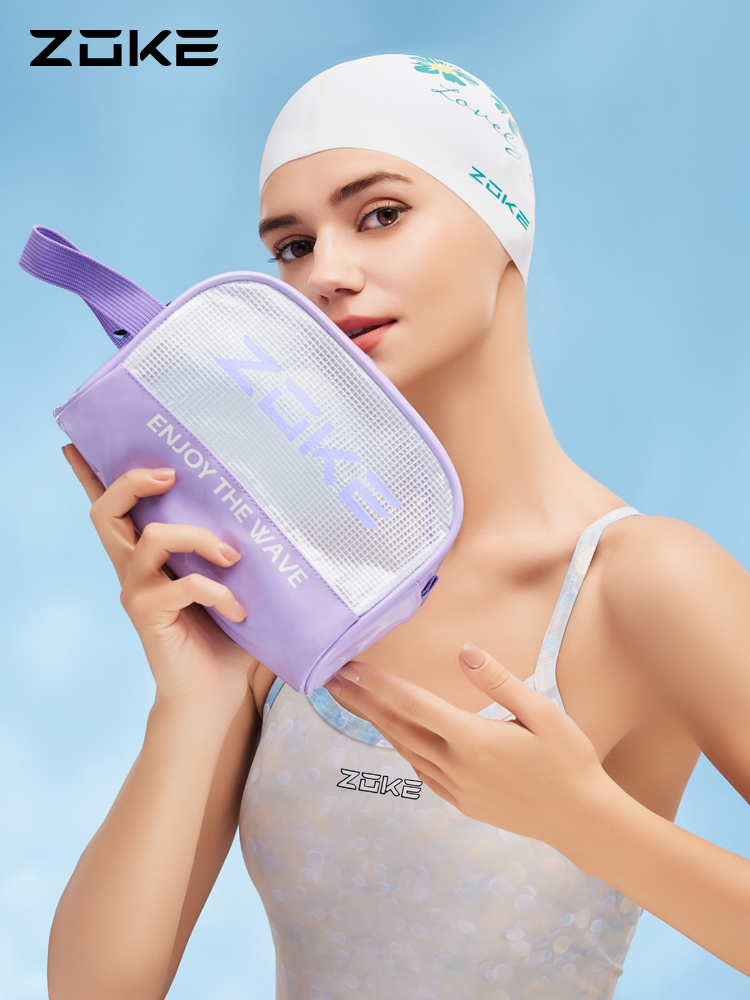 洲克游包收纳大容量防水包女生化妆包zoke游泳训练健身洗漱小包