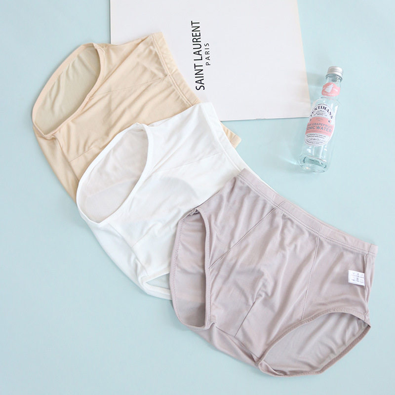 唐格 42针针织真丝儿童三角裤桑蚕丝内裤透气舒适柔软薄男童健康