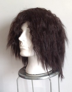 扮演叫花子头套爆炸头老乞丐假发花白色黑色假头发男舞台表演丐帮