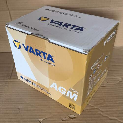 瓦尔塔AGM启停蓄电池660A