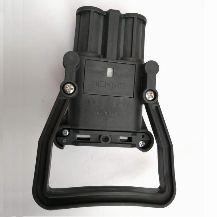 320A150V母插件 电源连接线 接线母插头 UCHEN防酸插件