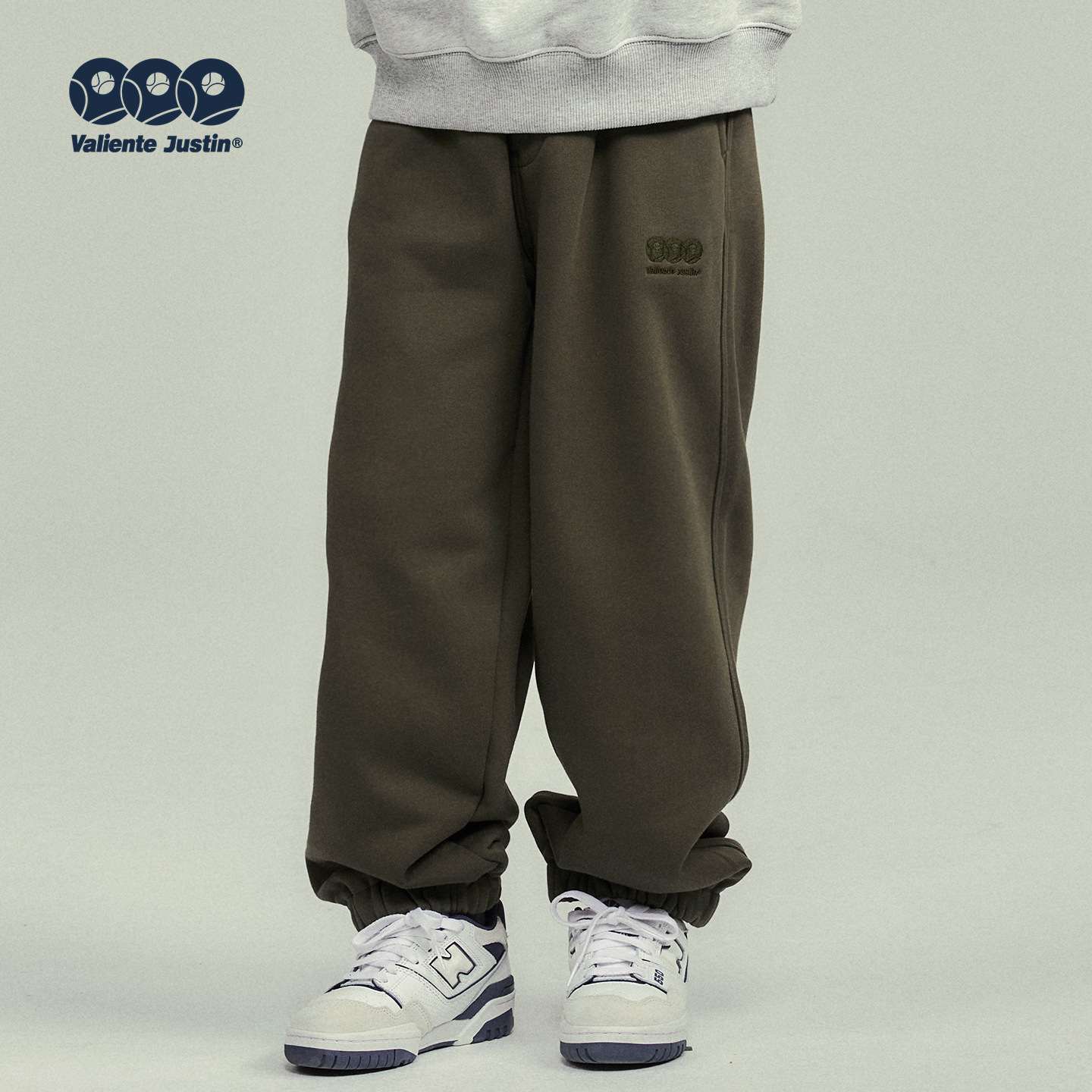 JUSTIN童装儿童加绒校园束脚卫裤