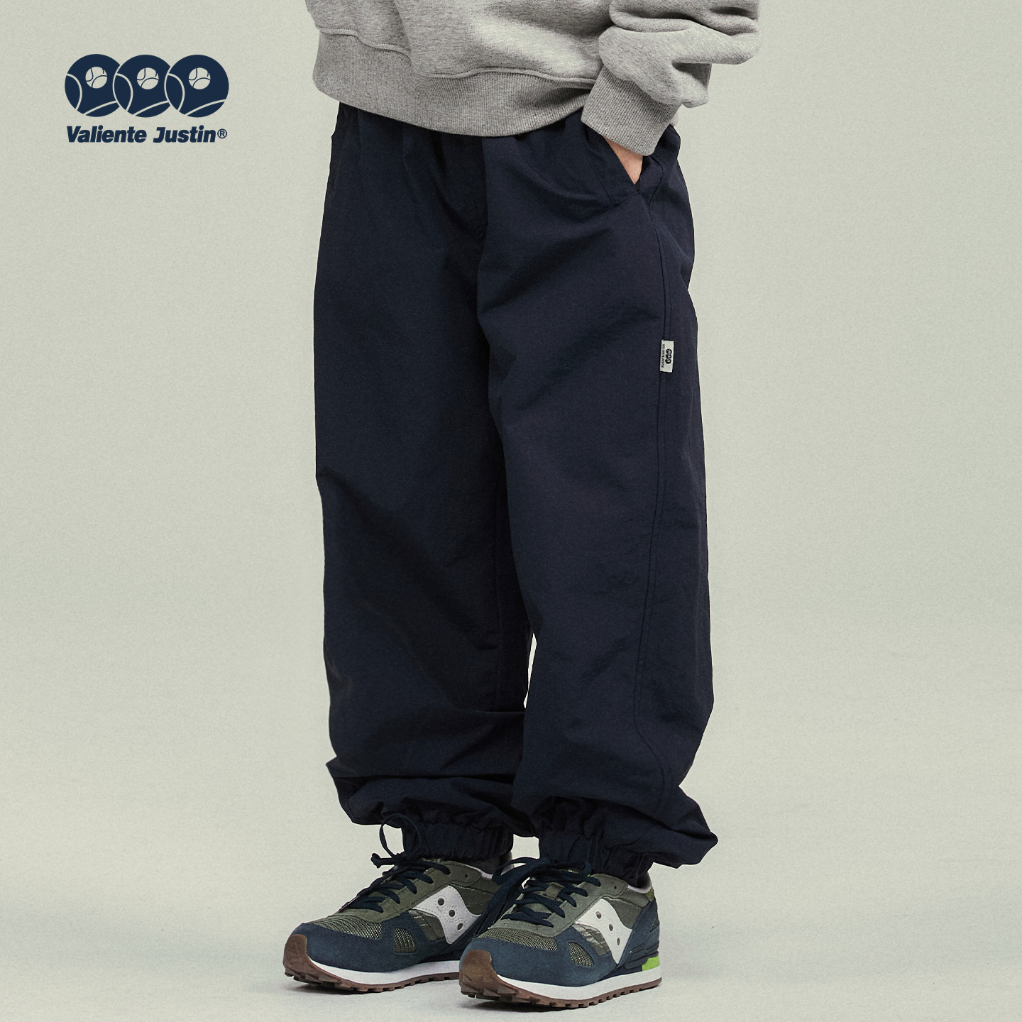 JUSTIN童装冬季加绒双层束脚裤