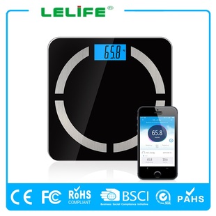 智能体重秤电子秤家用计重秤精准夜视新款 定制礼品人体秤蓝牙体脂