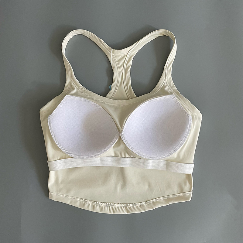 一体式跑步美背健身背心跑步