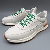 休闲小白鞋 捡漏撤柜正品 帅气 原单尾货男士 板鞋 男鞋 外贸真皮牛皮鞋