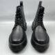 英伦风马丁靴男真皮厚底增高工装 靴黑色中帮男靴孤品捡漏鞋 外贸货