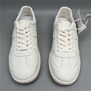 外贸原单捡漏品牌男鞋全皮真皮小白鞋头层牛皮休闲板鞋潮男德训鞋