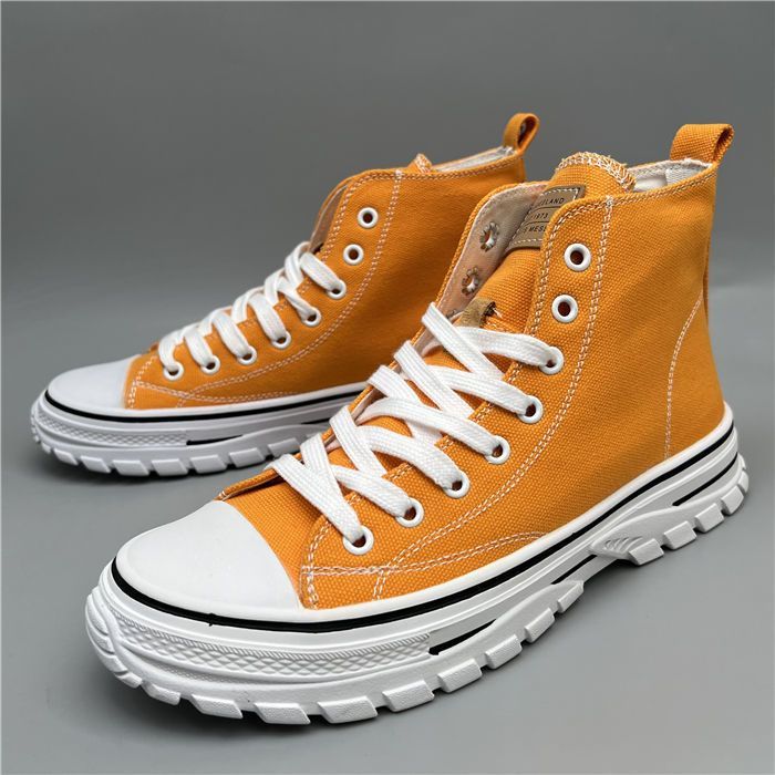 高帮帆布鞋美式潮流撤柜正品男鞋断码鞋休闲板鞋潮款牛货捡漏孤品