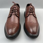 男士 透气男士 捡漏撤柜真皮雕花商务正装 英伦风布洛克鞋 皮鞋 断码 鞋